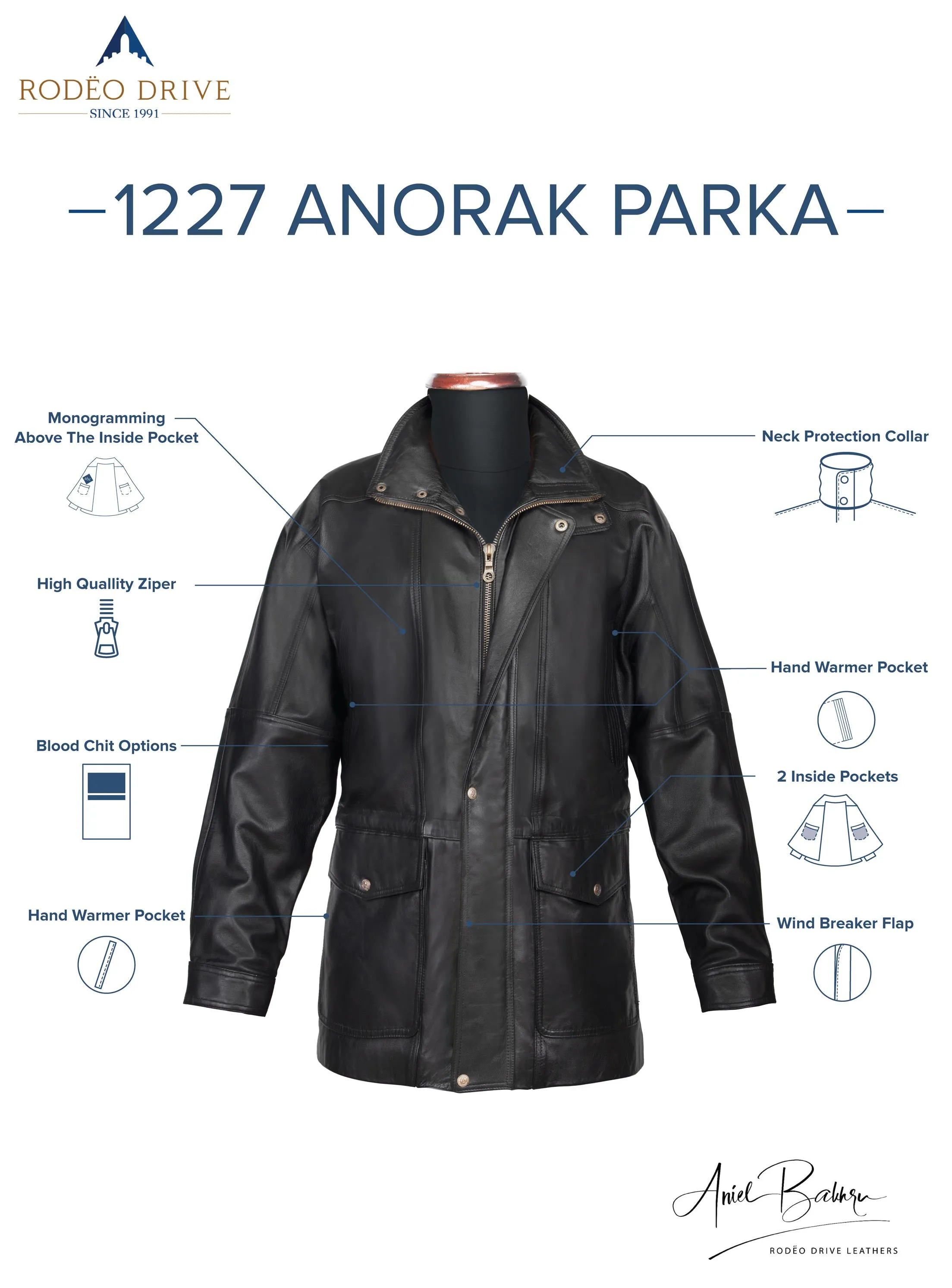 1227 PARKA ANORAK JACKET