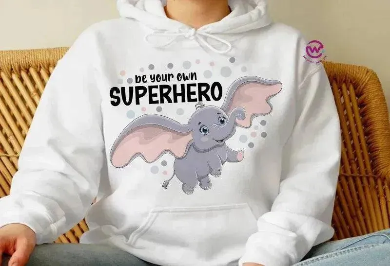 Adult Hoodies - Elephant