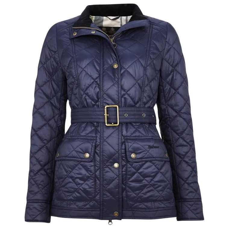 Barbour Ladies Bowland Quilt Jacket - Navy