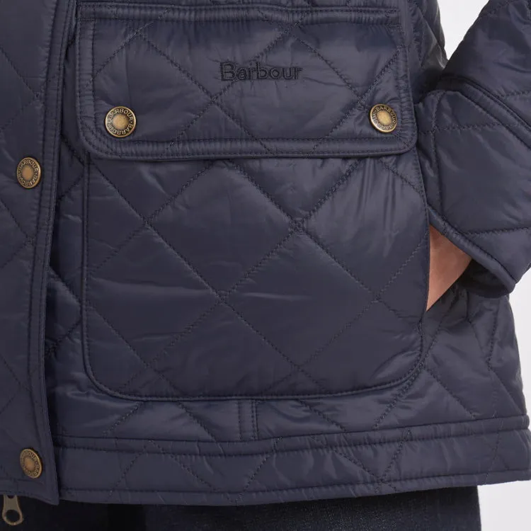 Barbour Ladies Bowland Quilt Jacket - Navy