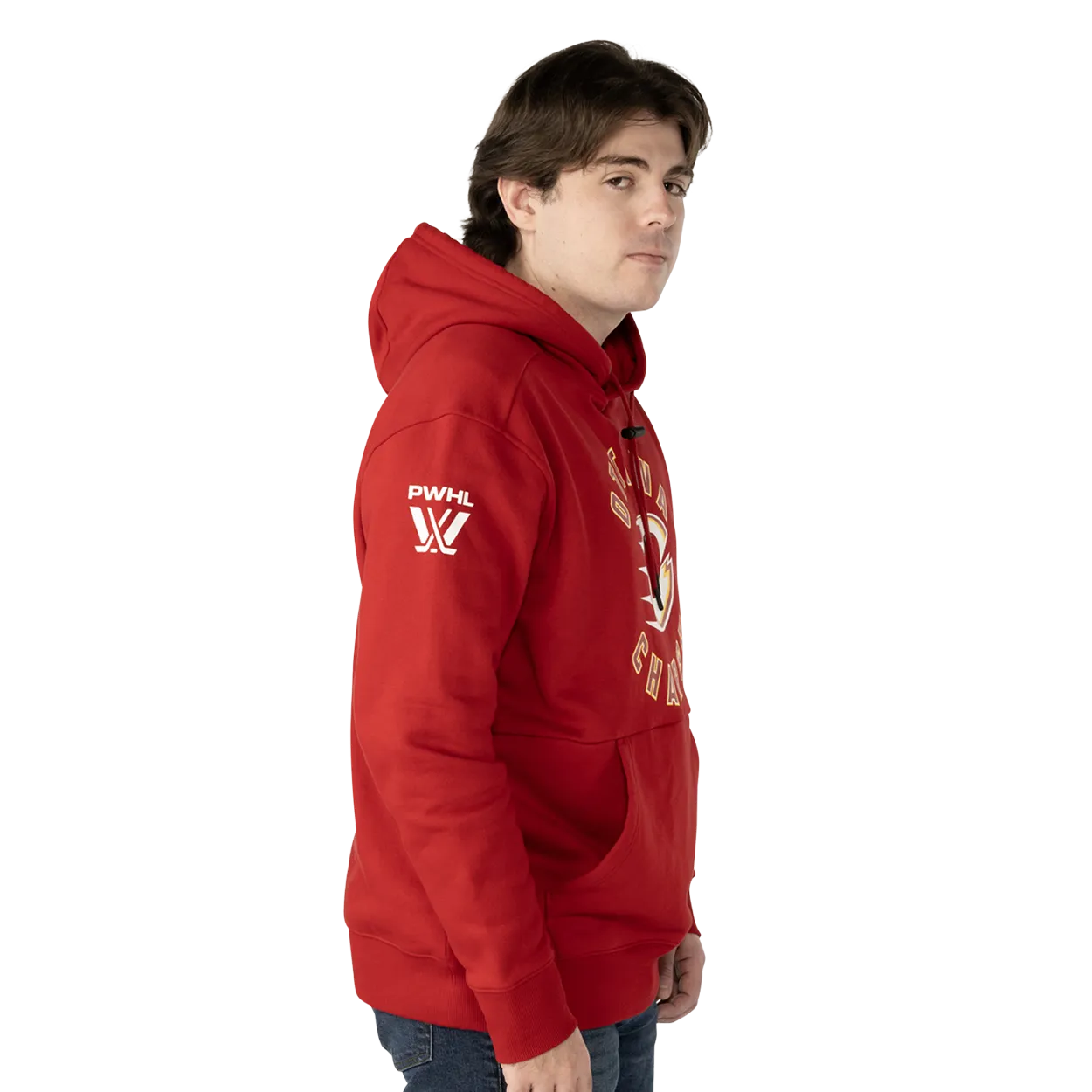 BAUER PWHL TEAM ULTIMATE HOODIE MENS OTTAWA CHARGE