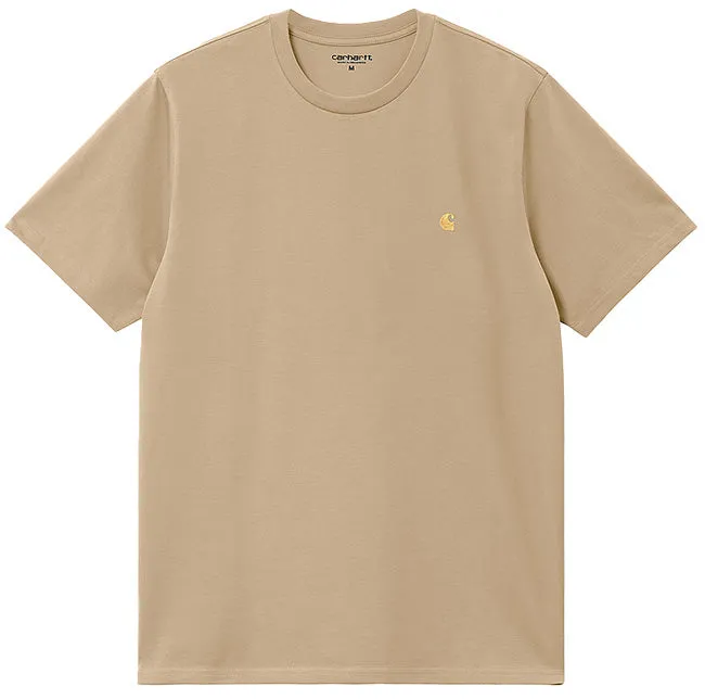 Carhartt WIP Mens Chase T Shirt Sable