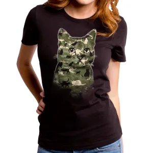 Cat on Cat Women's T-Shirt