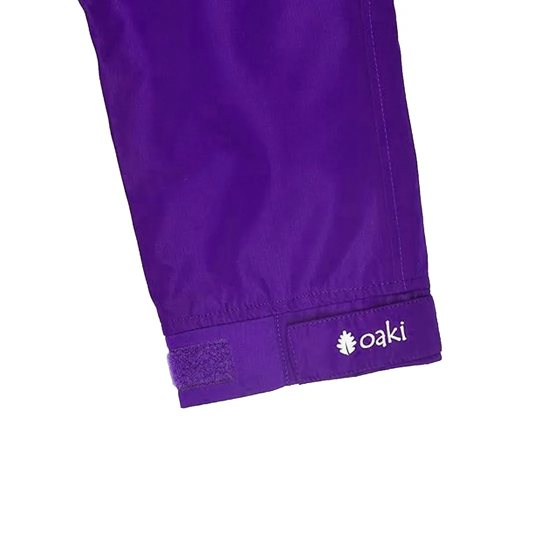 Children's Fleece-lined Rain/Snow Pants, Purple