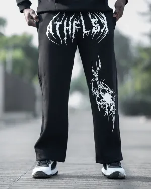 Dark Flex Straight Pants