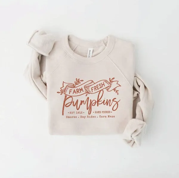 Farm Fresh Pumpkins Sweatshirt