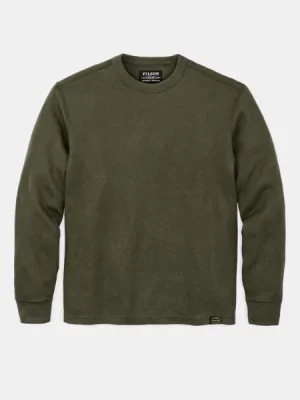 FILSON WAFFLE KNIT THERMAL CREWNECK