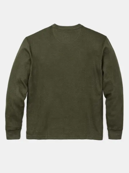 FILSON WAFFLE KNIT THERMAL CREWNECK