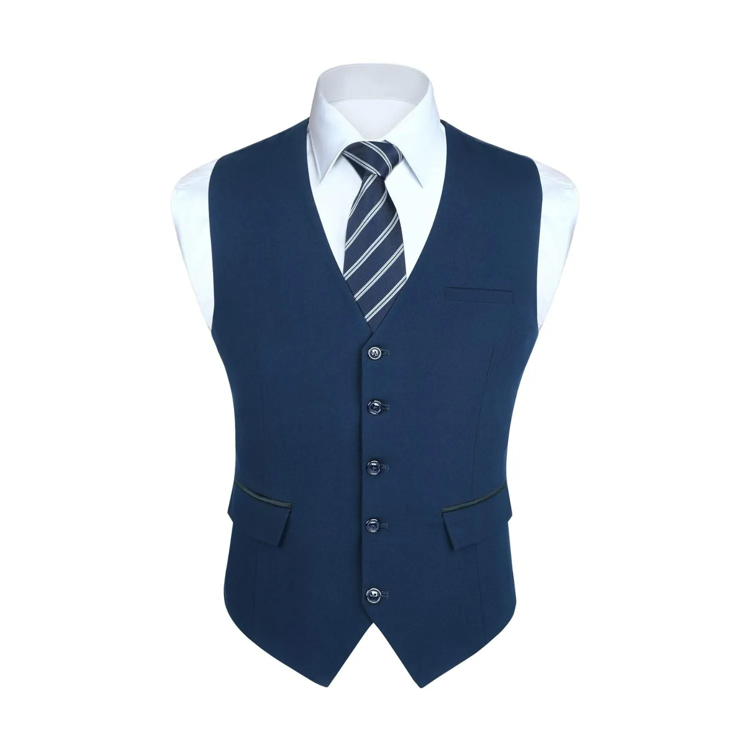 Formal Suit Vest - DARK BLUE