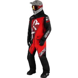 FXR CX F.A.S.T. Insulated Snowmobile Monosuit Black/Red