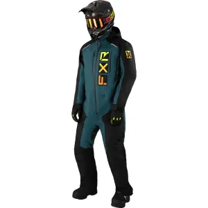 FXR Mens Recruit F.A.S.T. Insulated Monosuit Dark Steel/Inferno