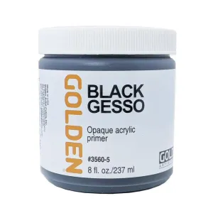 Golden Gesso Black 8oz