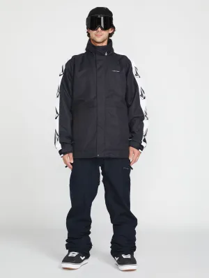 Iconic Stone Insulated Jacket - Black