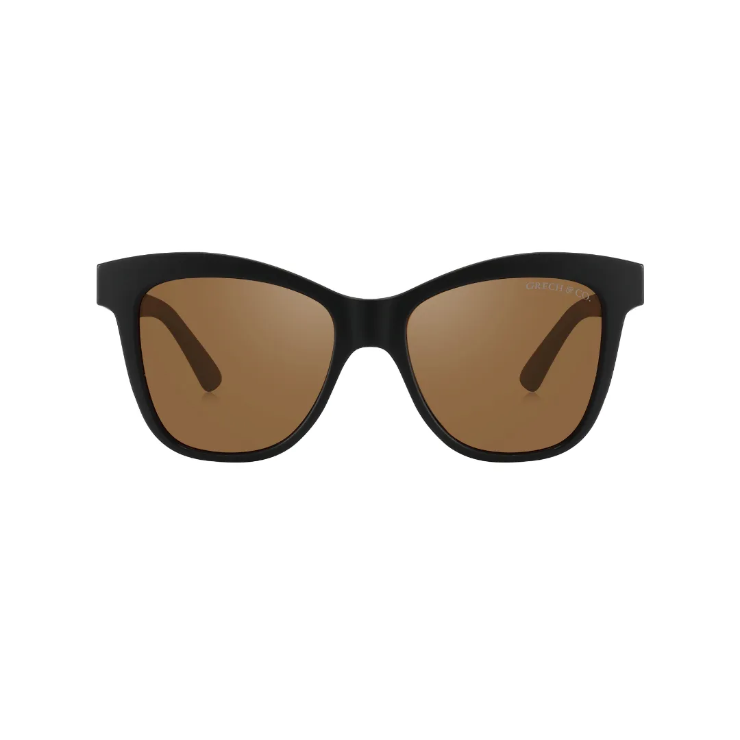 Iconic Wayfarer | Polarized Sunglasses | Black