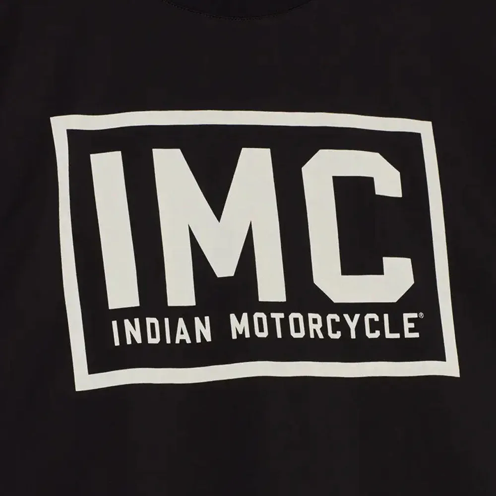 Indian Motorcycle Rectangle IMC T-Shirt Black