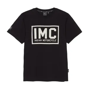 Indian Motorcycle Rectangle IMC T-Shirt Black