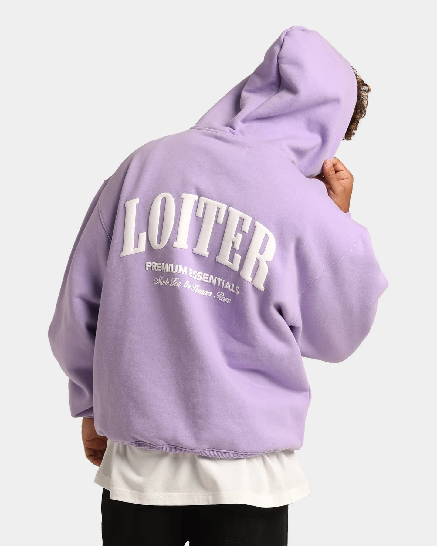 Loiter Premium Hoodie Lilac