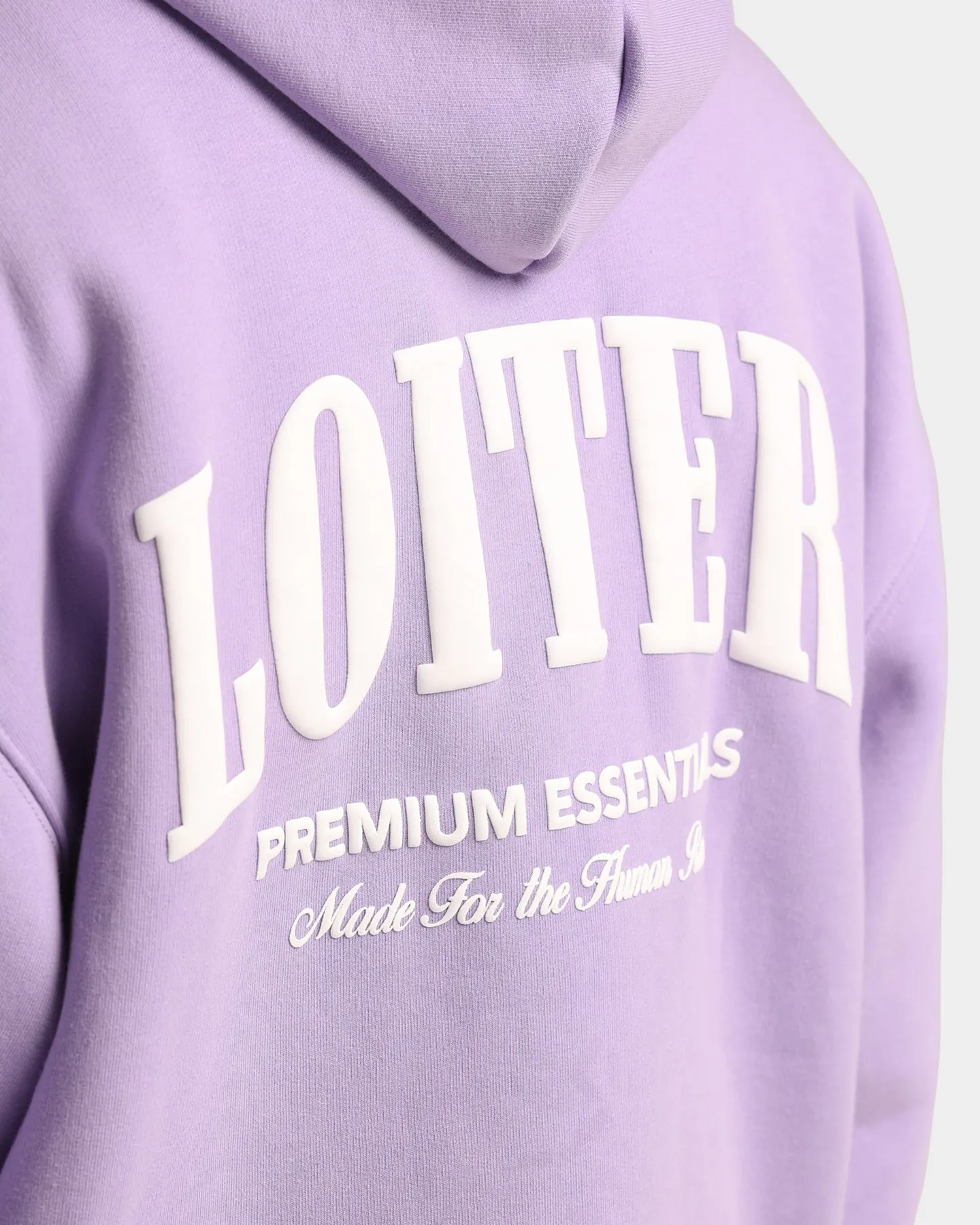 Loiter Premium Hoodie Lilac