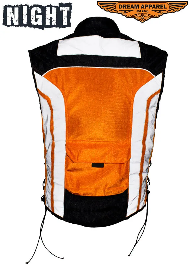 Mens Light Weight Reflective Vest