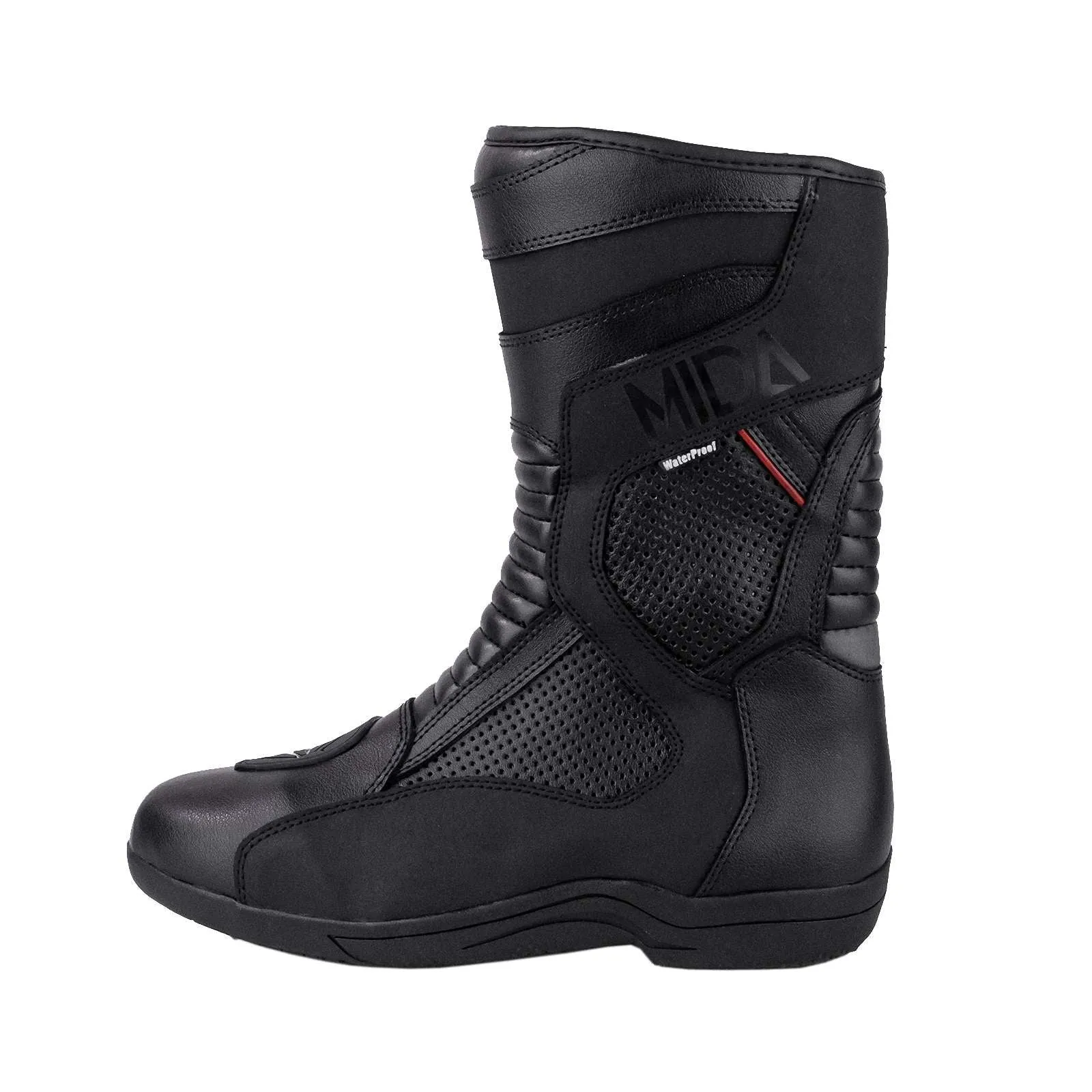 MIDA Leather Waterproof Boots - Black