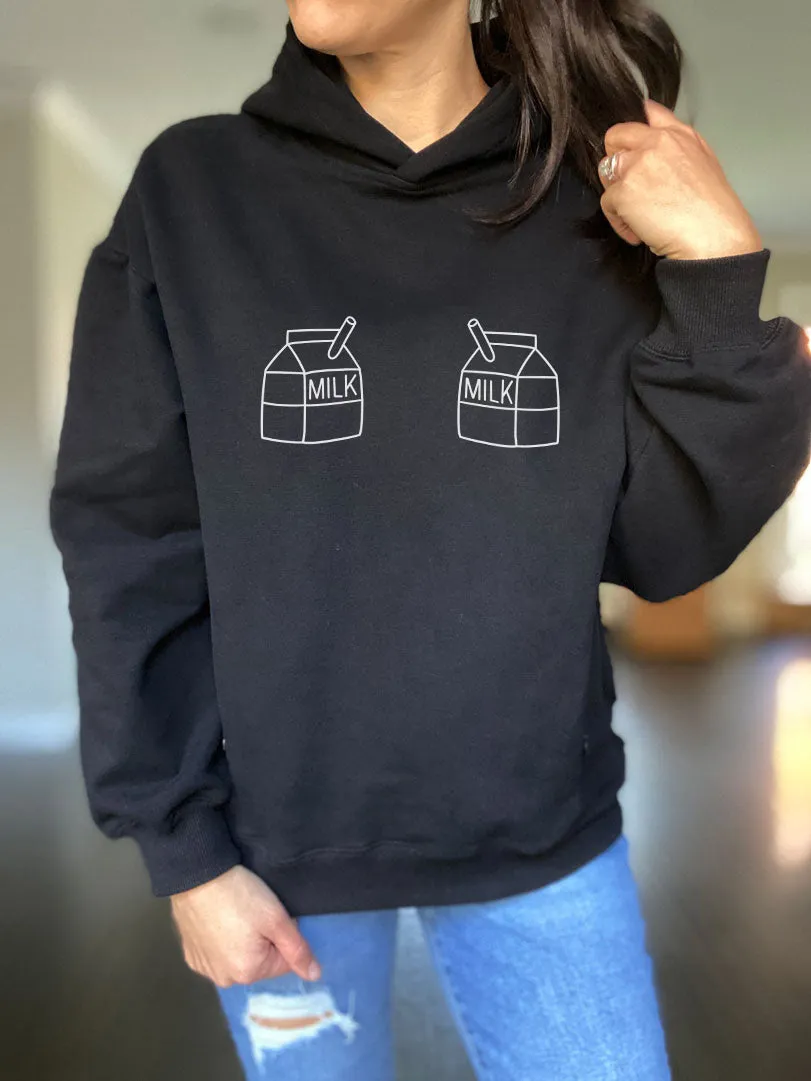 Milk Carton Hooded Sweatshirt