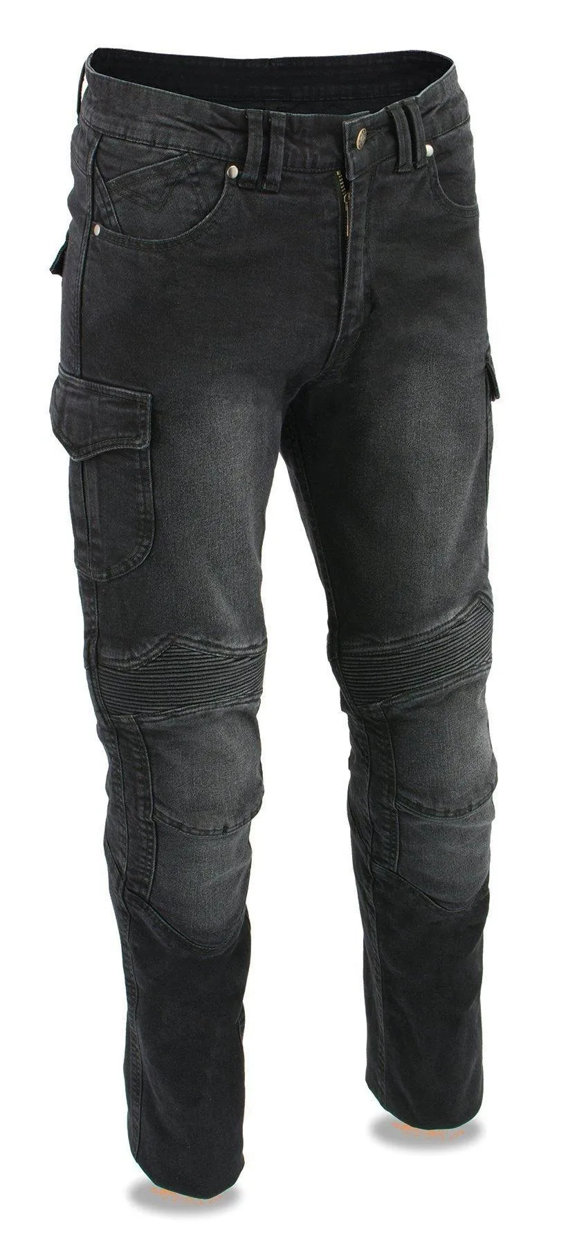 Milwaukee Performance-MDM5011-Men's Black Armored Straight Cut Denim Jeans Reinforced w/ Aramid® by DuPont™ Fibers