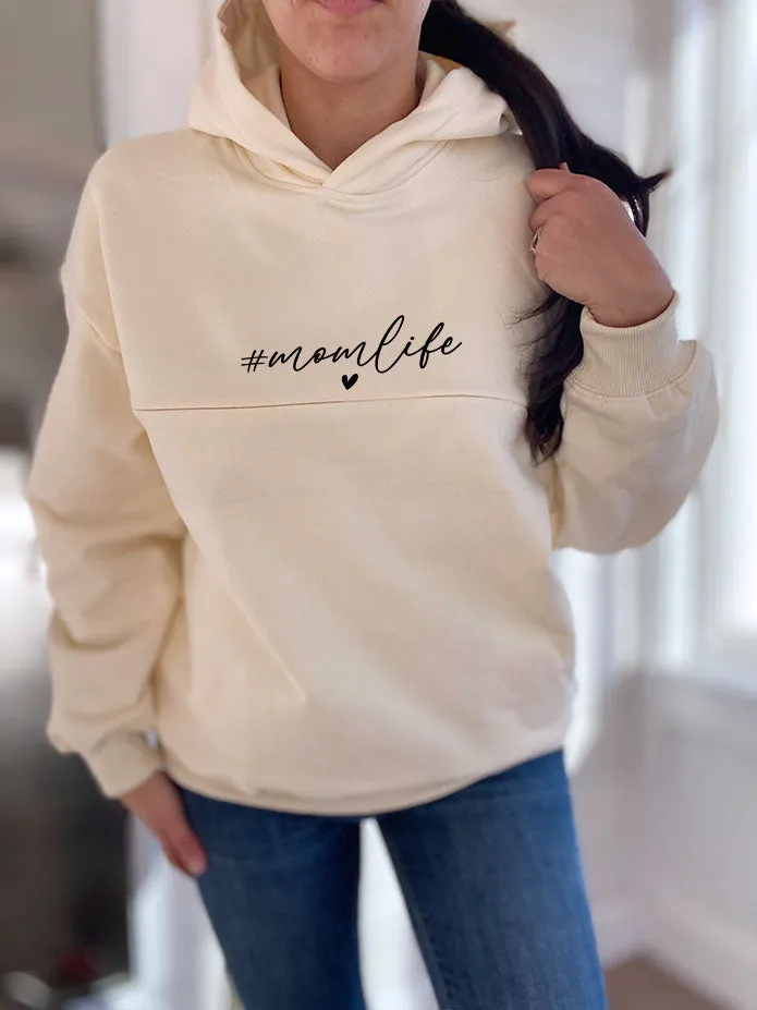 #MomLife Hooded Sweatshirt