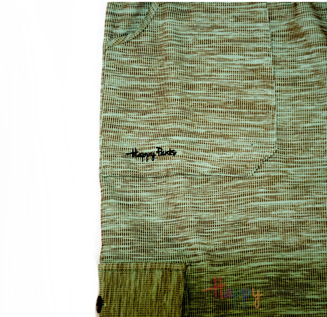 Olive Essence Brown Men Happy Pants