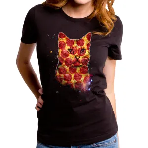 Pizza Cat in Space Women's T-Shirt