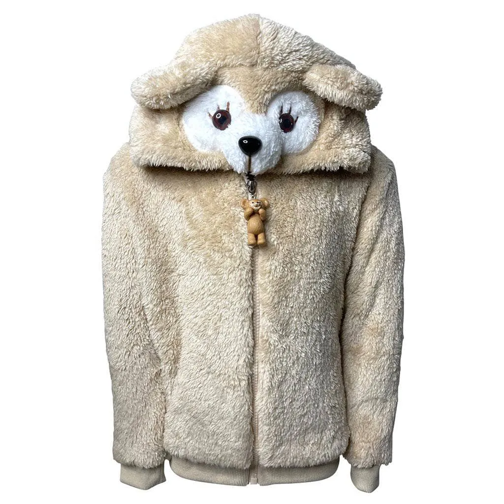 Plush Brown Bear Jacket