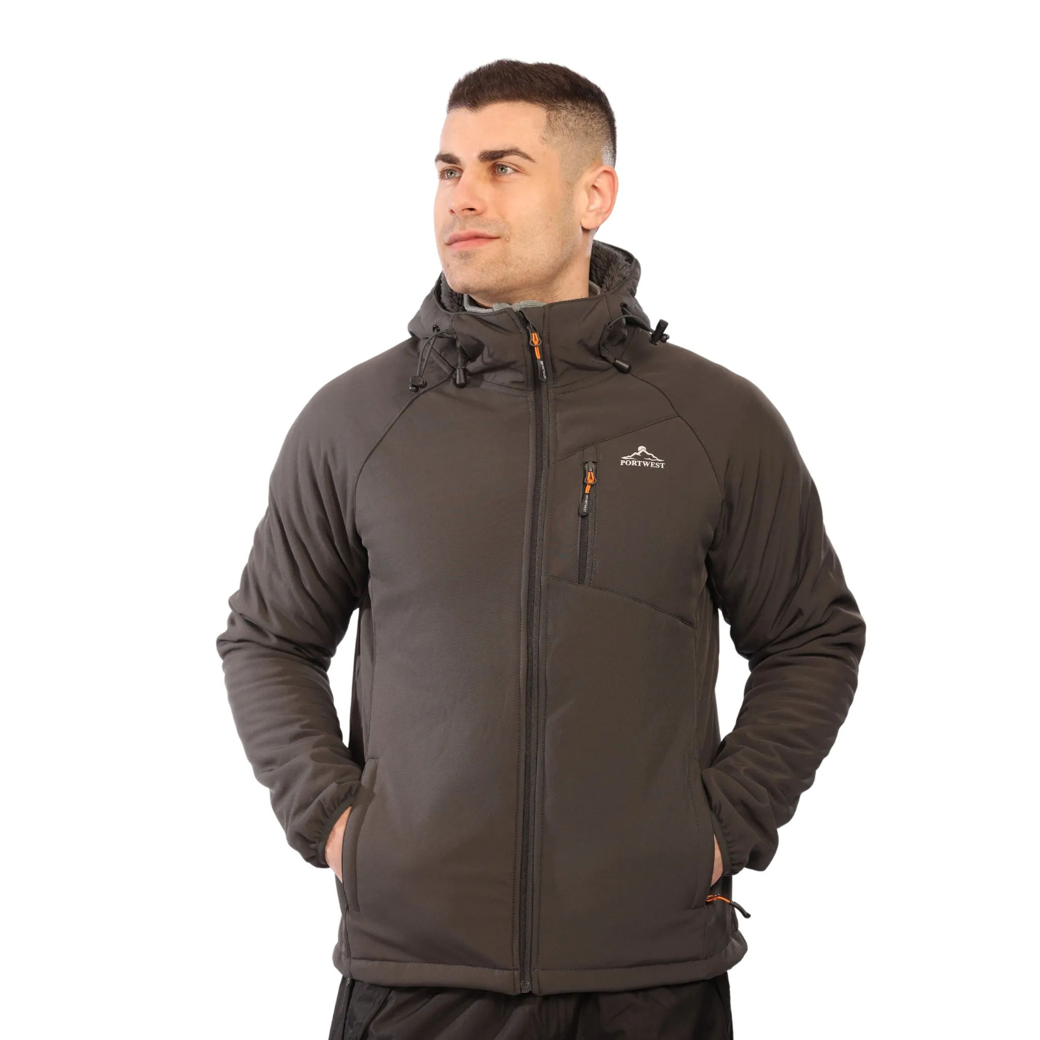 Portwest Mens Rockfleet Sherpa Softshell Jacket