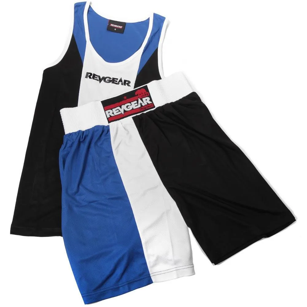 Revgear Tri Colour Boxing Kit - Blue