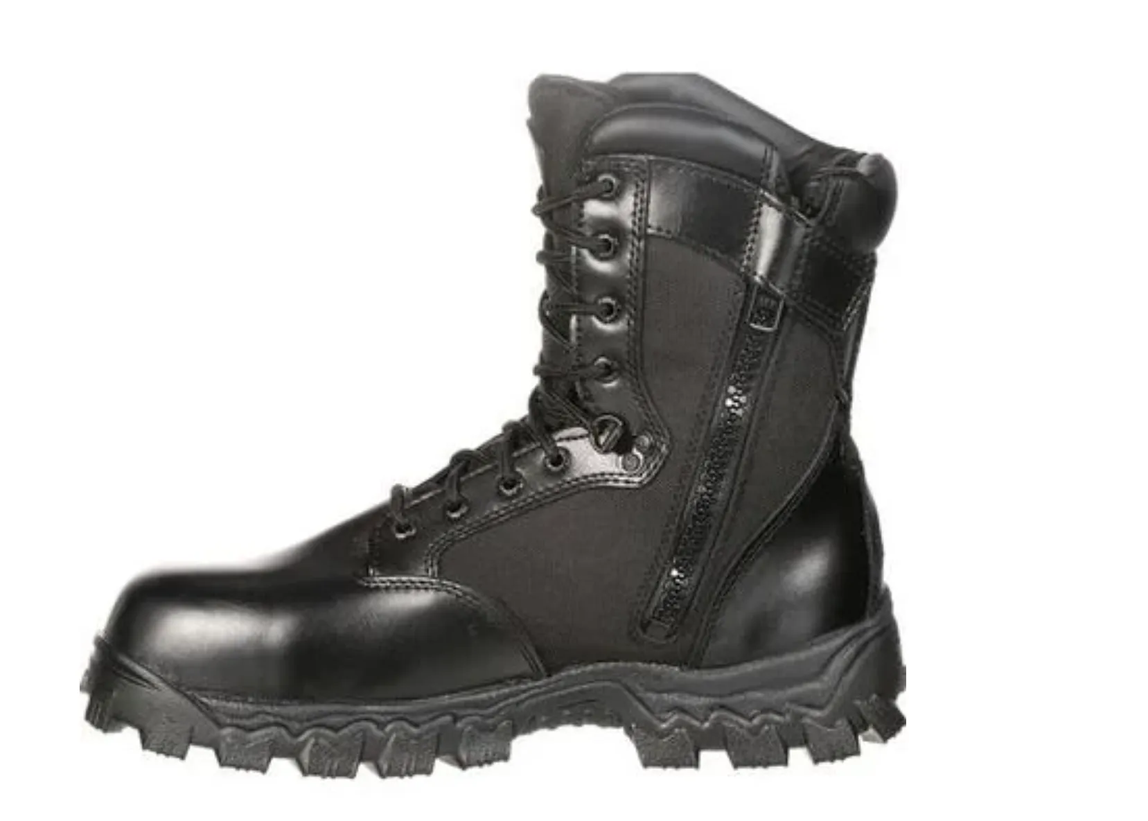 Rocky Alpha Force Zipper Waterproof Public Service Boot