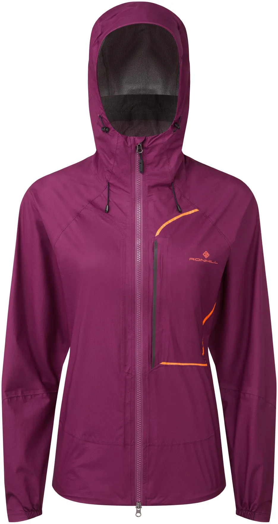 Ronhill Tech Fortify Waterproof Womens Running Jacket - Purple