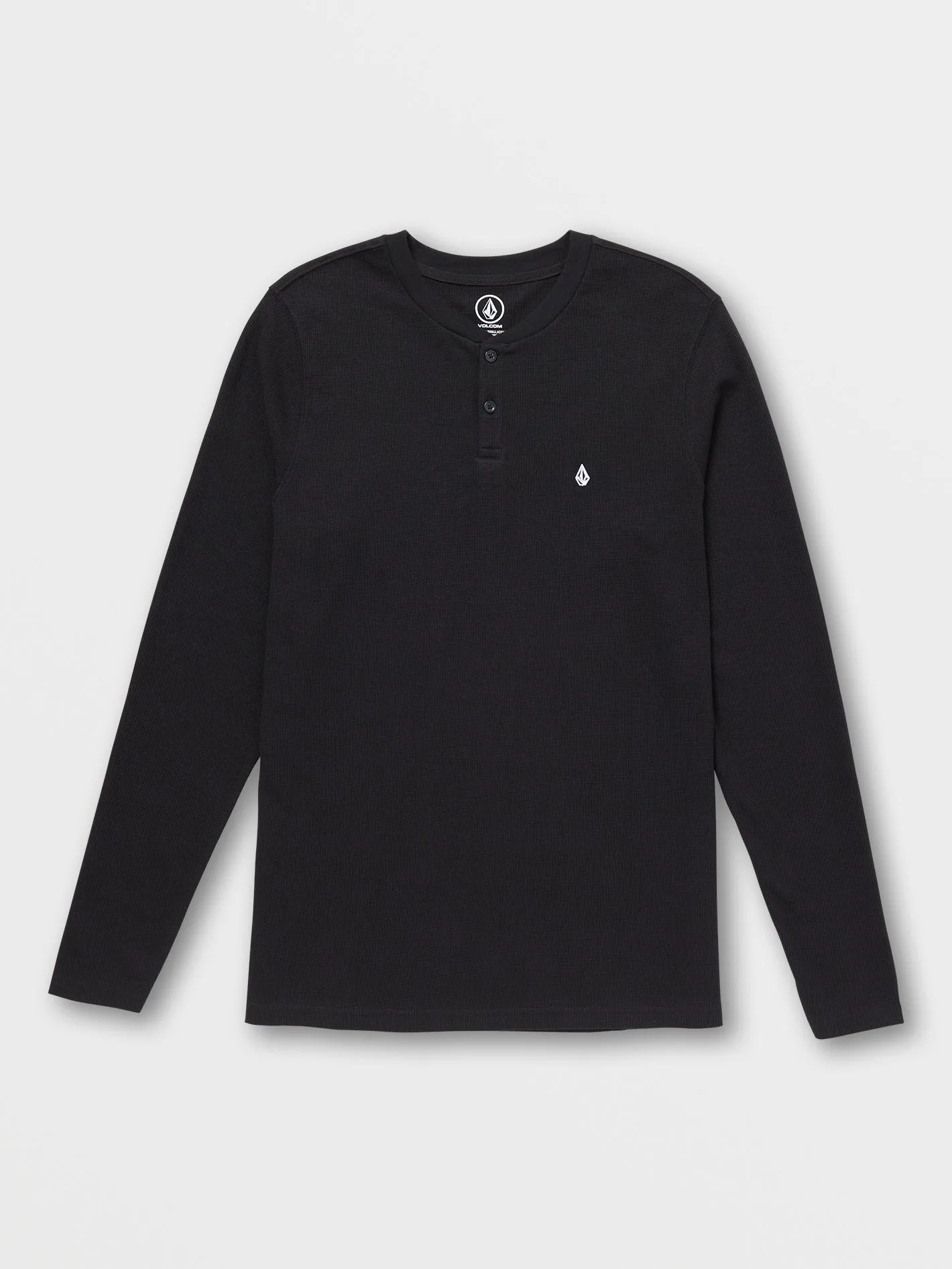 Russel Thermal Henley - Black