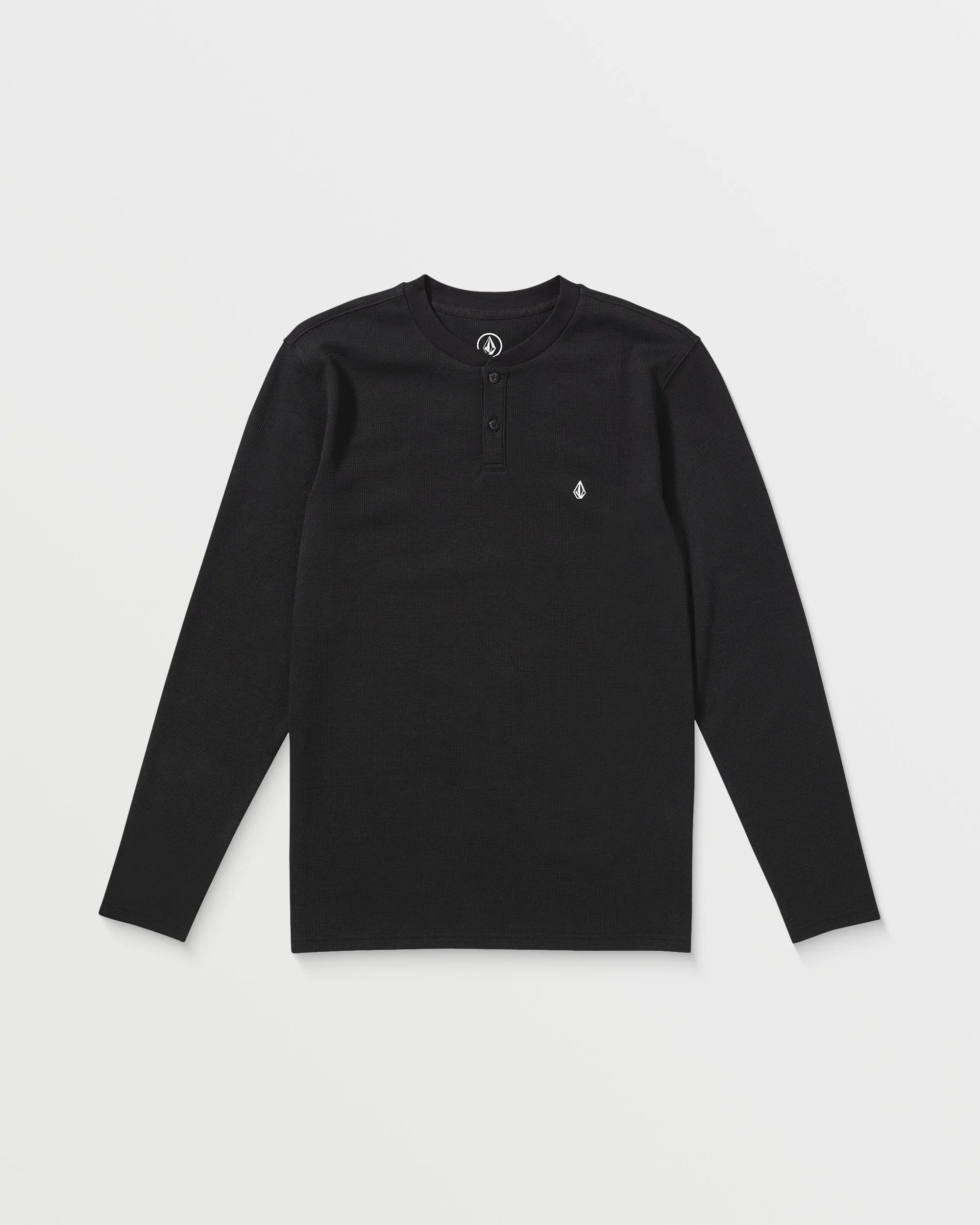 Russel Thermal Henley - Black