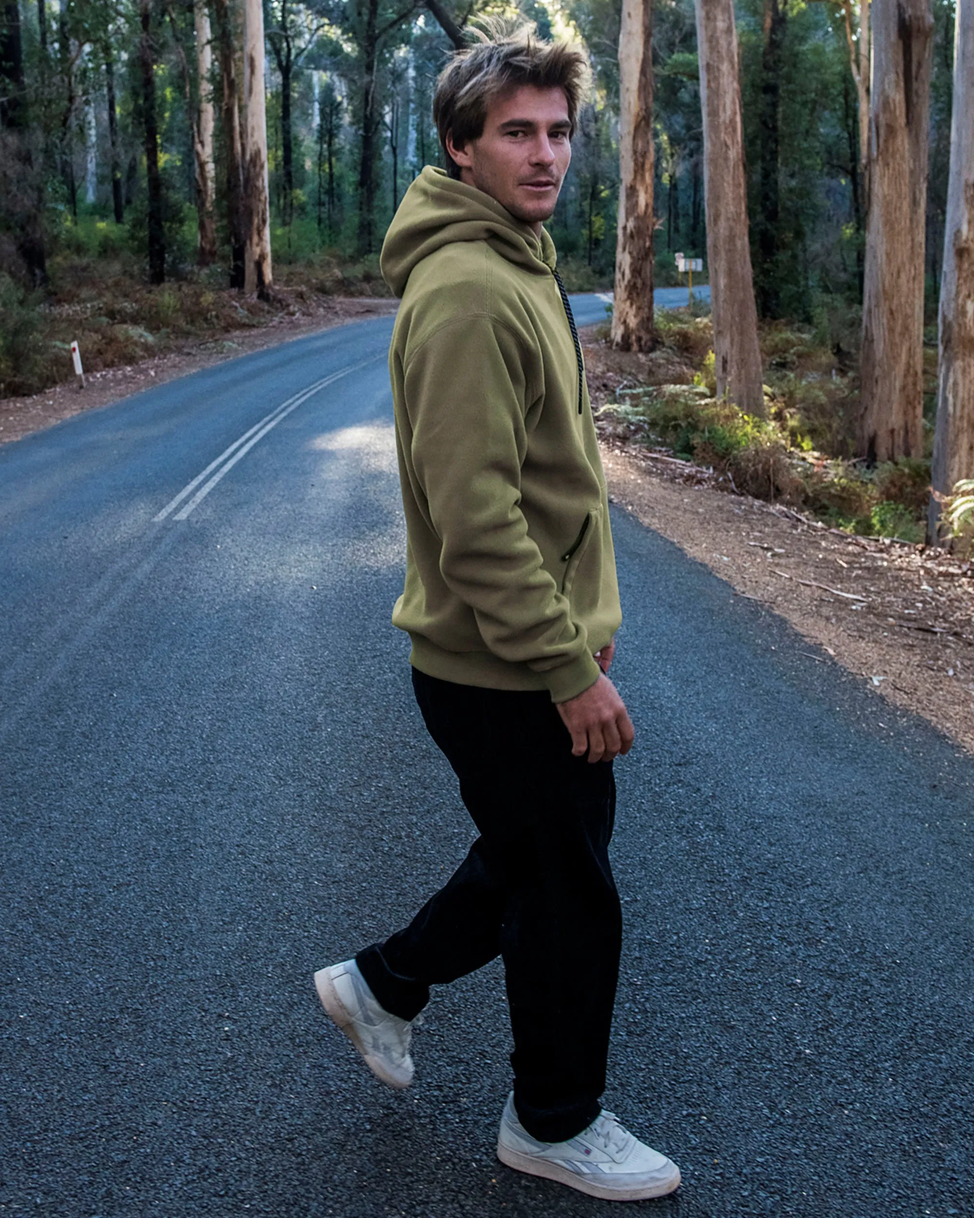 Second Trip Pullover Hoodie - Thyme Green