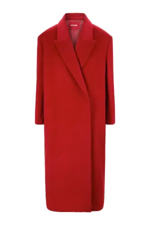 Serge Oversized Wool Crepe Coat