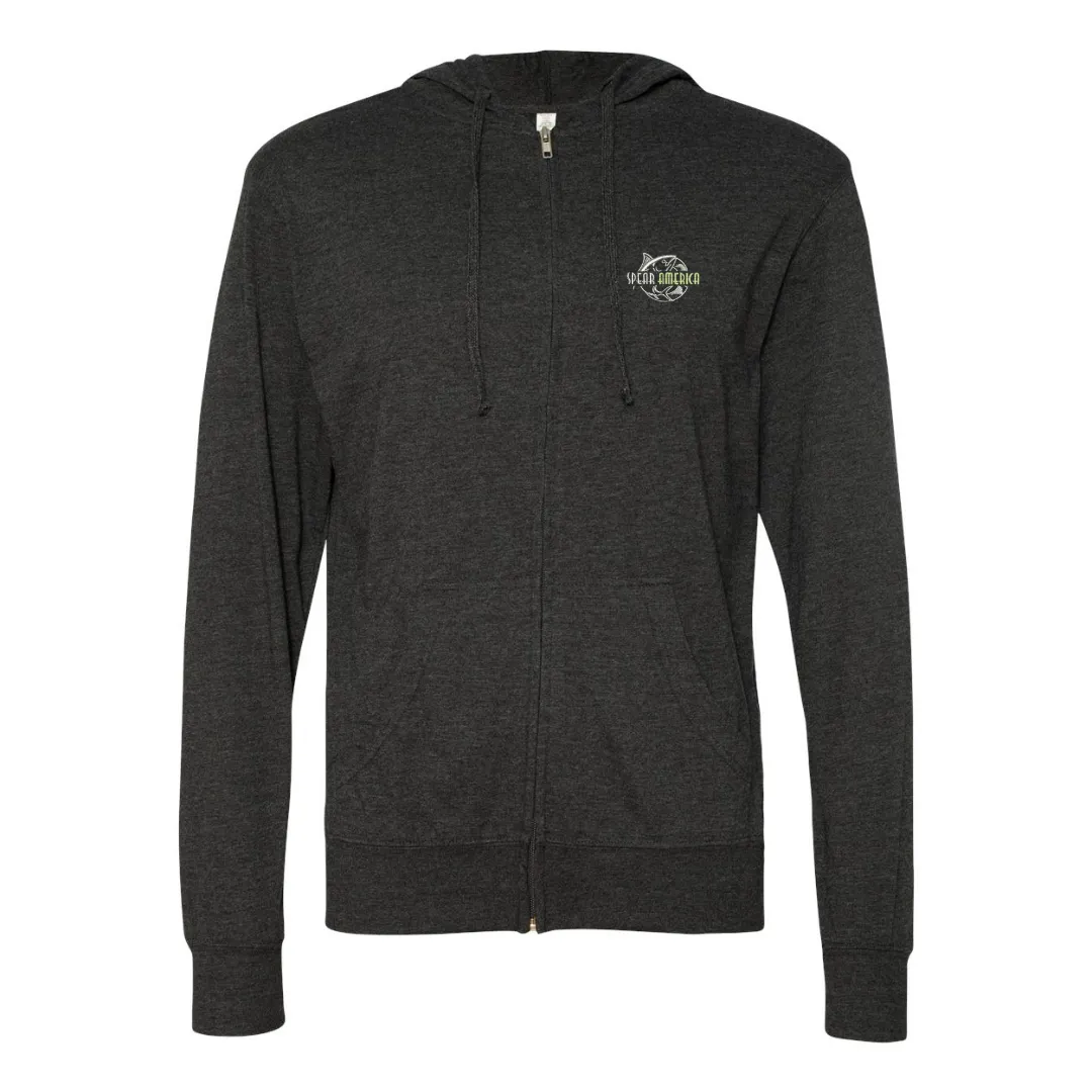 Spear America Light Zip Hoodie 4.5oz