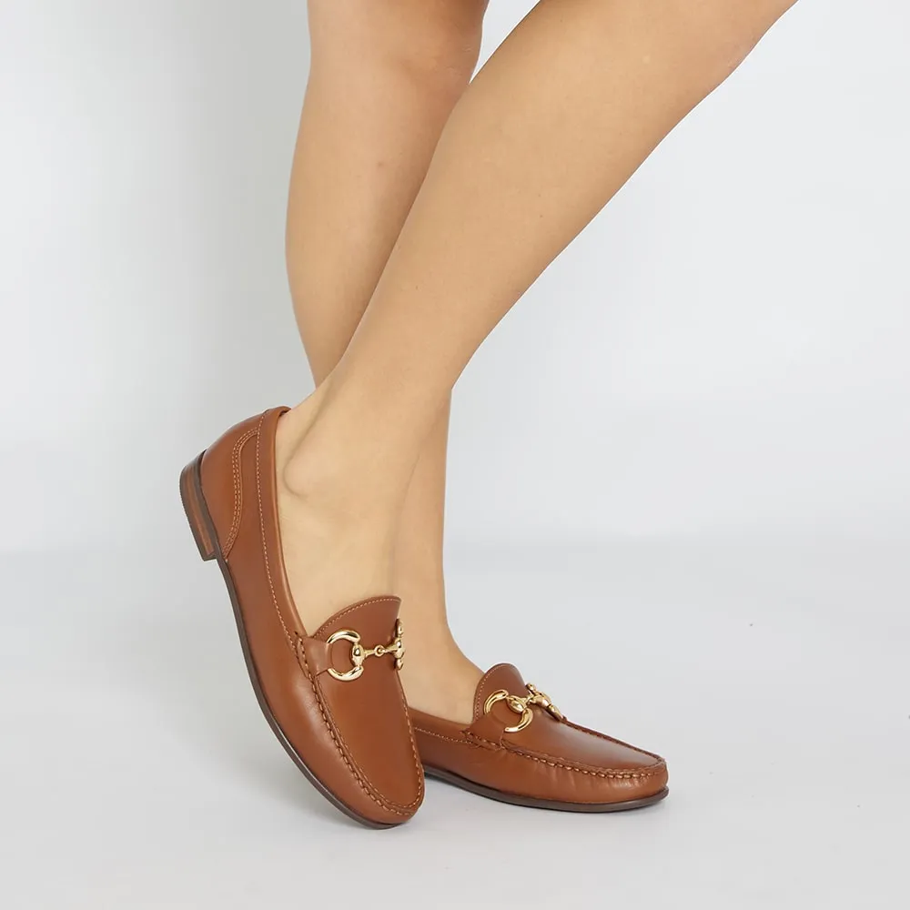 Tuscany Loafer in Cognac Leather