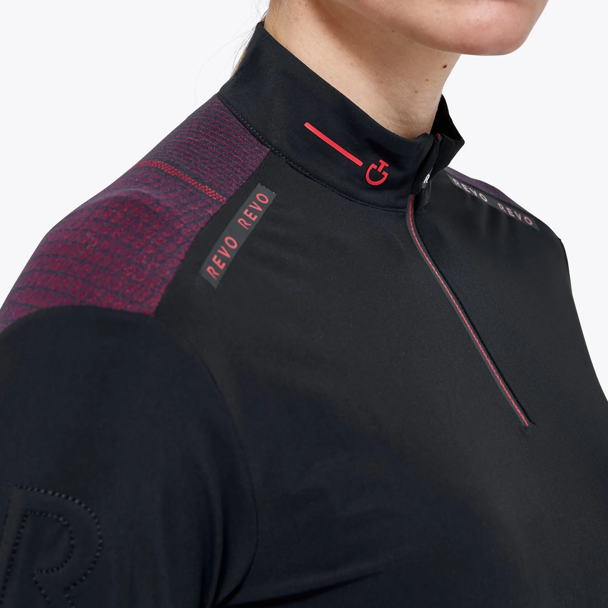 Women's CT R-Evo Red Label Tech Knit Long Sleeve Zip Training Shirt