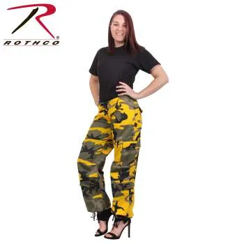 Womens Paratrooper Colored Camo Fatigues