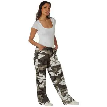 Womens Paratrooper Colored Camo Fatigues