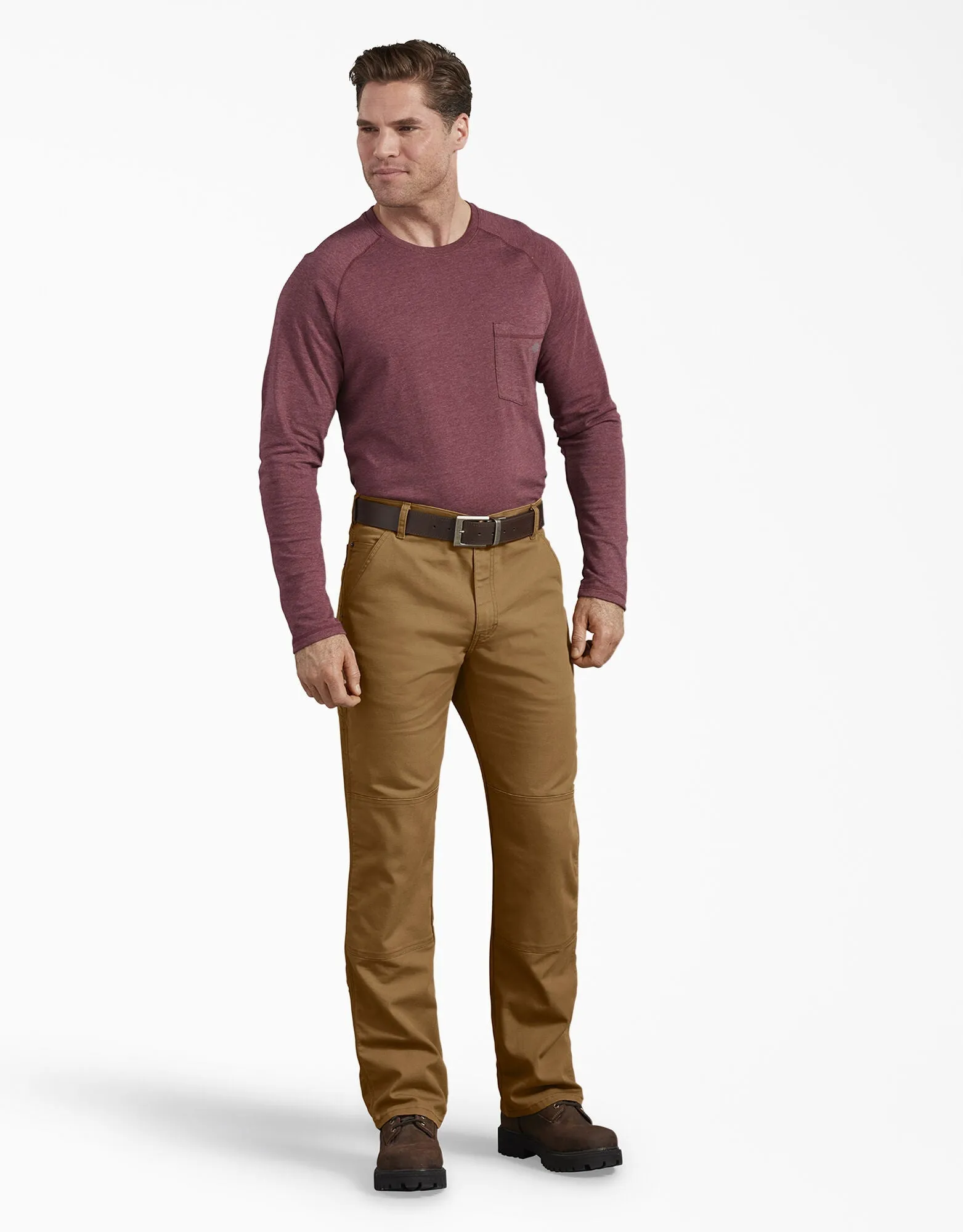 Work Pants - Dickies FLEX Regular Fit Duck Double Knee Pants, DP903